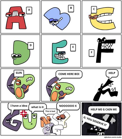 alphabet lore comics